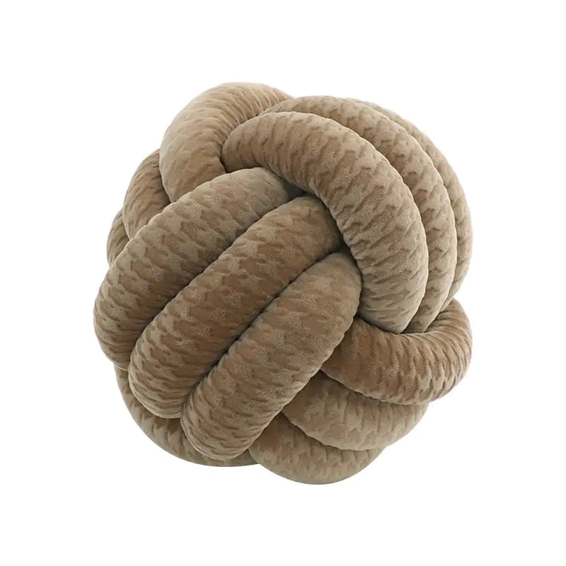 Knotted Ball Pillow