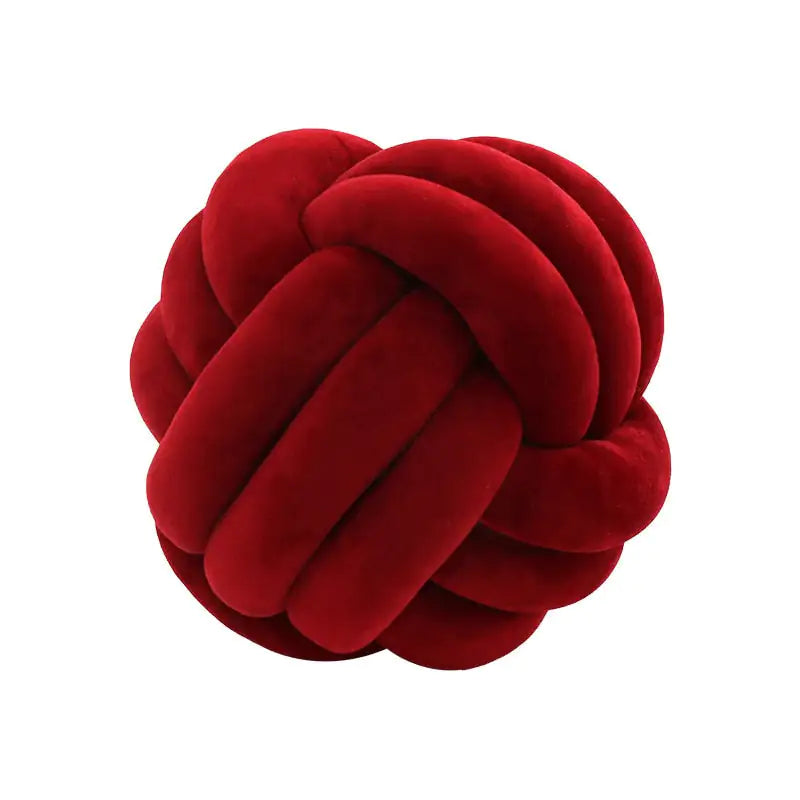 Knotted Ball Pillow