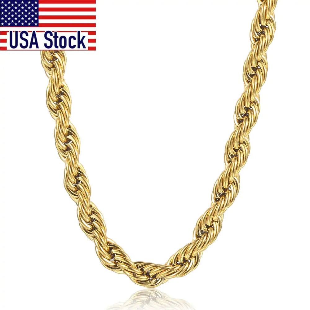 Twisted Link Chain