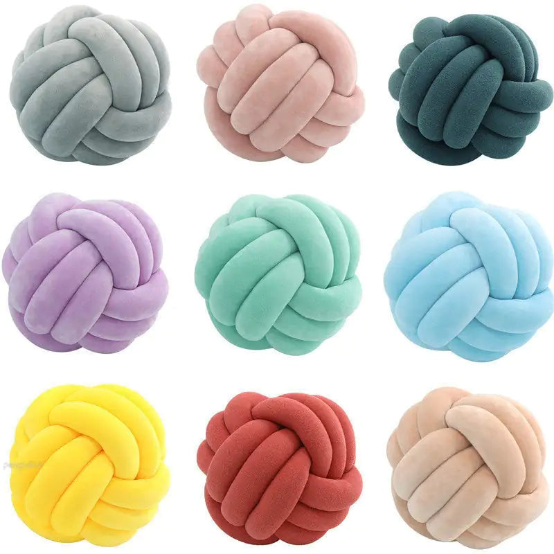 Knotted Ball Pillow