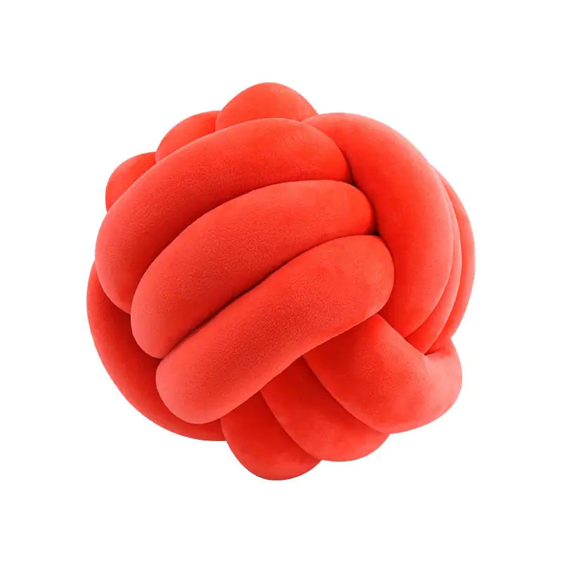 Knotted Ball Pillow