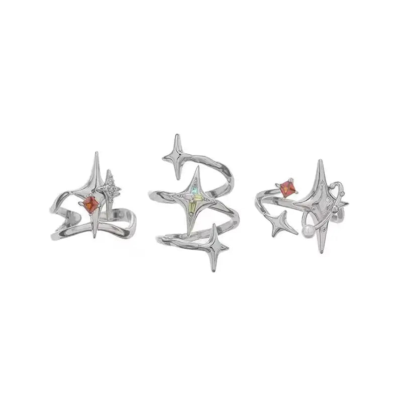 Star Crystal Rings