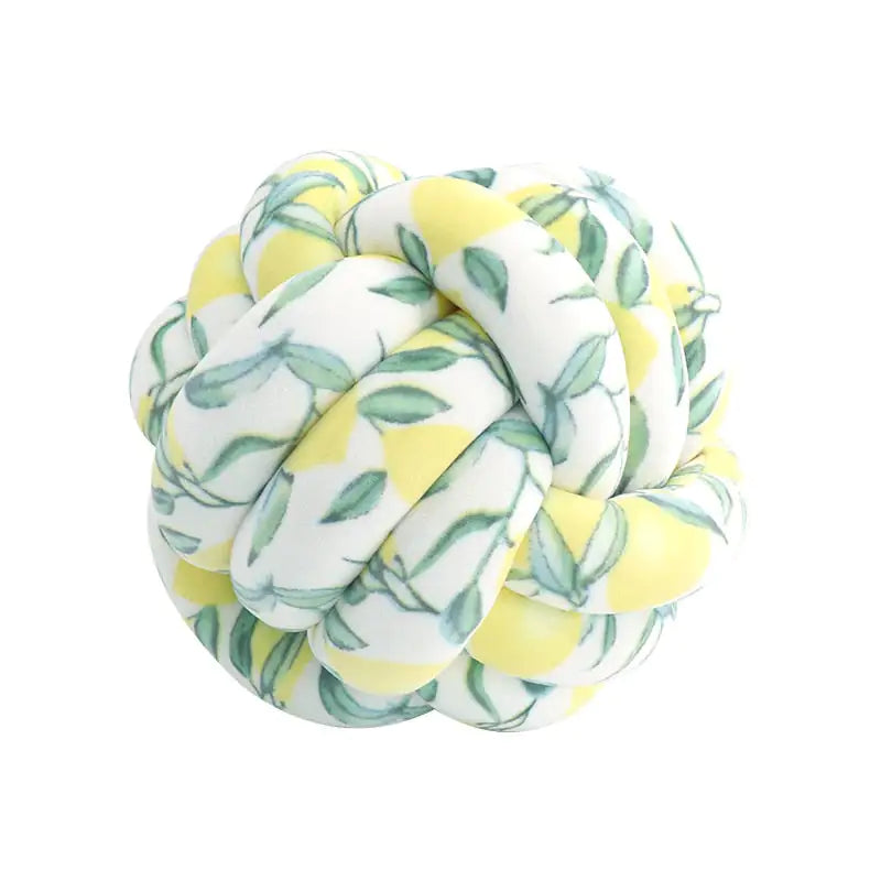 Knotted Ball Pillow